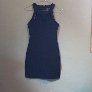 Bodycon Navy Blue Dress